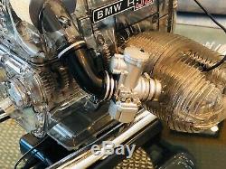 BMW R90S Engine Model Motor 12 Scale Visible Operation Franzis assembled detail