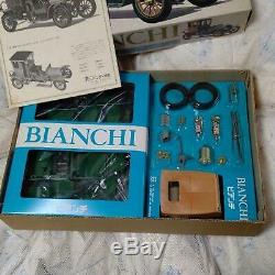 Bandai 1/16 Bianchi Motor Rise Car Engine Model Kit Plastic Model Toy Vintage