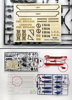 Bandai 1/16 Dennis Motor Fire-Engine 1914 Classic Car Series (1 Part Damaged!)