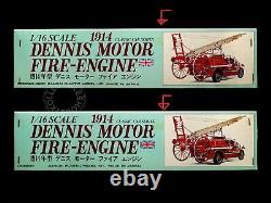 Bandai 1/16 Dennis Motor Fire-Engine 1914 Classic Car Series (1 Part Damaged!)