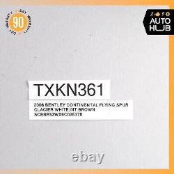 Bentley Continental Flying Spur Engine Motor Left Side Wiring Harness Cut 58k