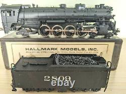 Brass Wabash 4-8-2 Class M-1 Steam Loco Hallmark Ho, Can Motor & Headlight