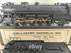 Brass Wabash 4-8-2 Class M-1 Steam Loco Hallmark Ho, Can Motor & Headlight