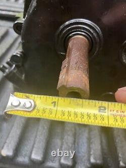 Briggs & Stratton Flat Head 2hp Motor Engine Model Horizontal Shaft Runs Great