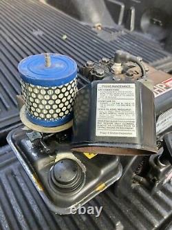 Briggs & Stratton Flat Head 2hp Motor Engine Model Horizontal Shaft Runs Great