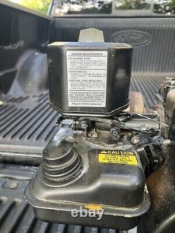 Briggs & Stratton Flat Head 2hp Motor Engine Model Horizontal Shaft Runs Great