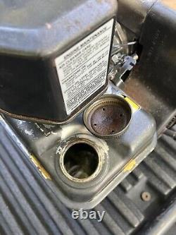 Briggs & Stratton Flat Head 2hp Motor Engine Model Horizontal Shaft Runs Great