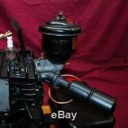 Briggs & Stratton Model WI WithOil Bath & Gas Tank Gas Engine Motor