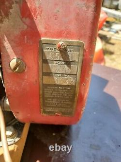 Briggs stratton engine model WMB motor vintage