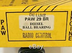 British Paw 29 Diesel Model Airplane Engine Motor P. A. W. Vintage Control Line