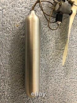 Brown Co2 Twin Motor, Tank Prop and Fill Valve For Free Flight Model Airplanes