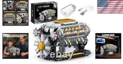 Build Your Own Visible V8 Engine Model Perfect STEM Gift for Car Lovers 14+