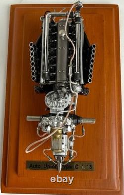 CMC 1/18 Auto Union Type C 1936-1937 Motor Engine Model. Rare