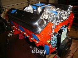 Chevy 350/350hp motor, with iron cylinder heads. Over 73 this model sold