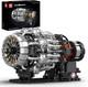 City Aircraft Engine Building Kit, Turbojet Engine Model That Runs With Motor, M
