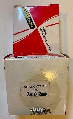 Collectible Norvel. 074 Model Engine from Russia- good condition withengine mount
