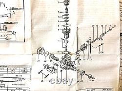 Collectible Norvel. 074 Model Engine from Russia- good condition withengine mount