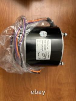 Condenser fan motor, model 68J97. 1/6 HP motor compatible with Lennox