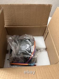 Condenser fan motor, model 68J97. 1/6 HP motor compatible with Lennox