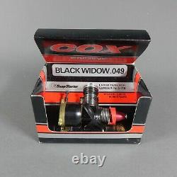 Cox. 049 COX engine COX Black Widow. 049 NIB No 150 Model Airplane Motor