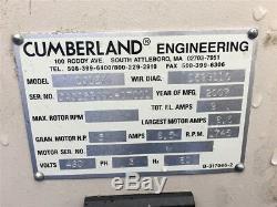 Cumberland Engineering Model 1012x 1800rpm 230/460v 5hp Motor