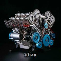 DIY 13 Full Metal Model 500+ Parts Assembly Engine V8 Motor Kit Toy Gift