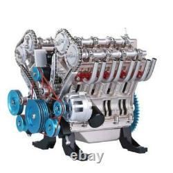 DIY 13 Full Metal Model 500+ Parts Assembly Engine V8 Motor Kit Toy Gift