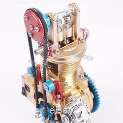 DIY Assembly Engine Model Kit Single Cylinder Micro Motor Engine Hobbyist Gift