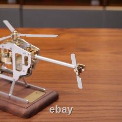 DIY Helicopter Stirling Motor Engine Model Works Science Experiment Adult Toys