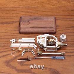 DIY Helicopter Stirling Motor Engine Model Works Science Experiment Adult Toys
