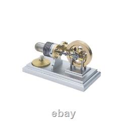 DIY Hot Horizontal Stirling Engine Model Electric Generator Motor Steam Power
