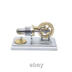 DIY Hot Horizontal Stirling Engine Model Electric Generator Motor Steam Power