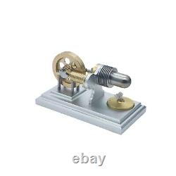 DIY Hot Horizontal Stirling Engine Model Electric Generator Motor Steam Power