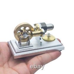 DIY Hot Horizontal Stirling Engine Model Electric Generator Motor Steam Power