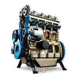 DIY Mechanical Assembly Engine Model Toy Mini V4 Engine Motor Adult Engine Toy