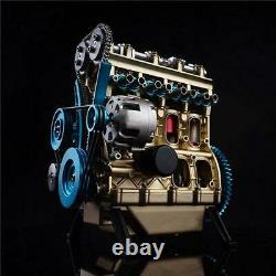 DIY Mechanical Assembly Engine Model Toy Mini V4 Engine Motor Adult Engine Toy