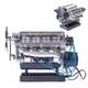 Diy Mini V8 Engine Model Kit Working Miniature Motor Silver For Adults