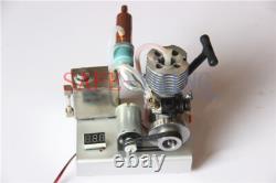DIY Mixture Gasoline Engine Model Toy Mini Petrol Motor Generator Electric Start