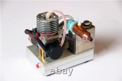 DIY Mixture Gasoline Engine Model Toy Mini Petrol Motor Generator Electric Start