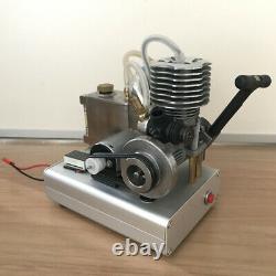 DIY Mixture Gasoline Engine Model Toy Mini Petrol Motor Generator Engine Model