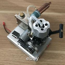 DIY Mixture Gasoline Engine Model Toy Mini Petrol Motor Generator Engine Model