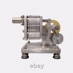 DIY Powerful Hot Air Stirling Engine Model Toy Alpha Engine Generator Motor Gift