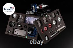 DM122 Mini Metal Turbofan Engine Model Kit That Works, 170+ Parts 120 Scale 4.4