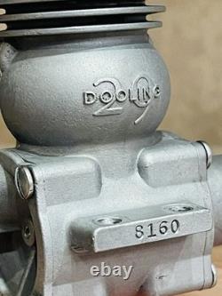 Dooling 29 Tether Car Model Airplane Engine with Box and Original Paperwork