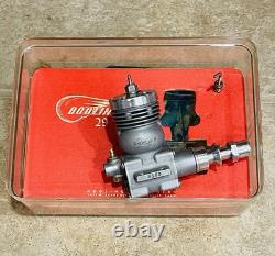 Dooling 29 Tether Car Model Airplane Engine with Box and Original Paperwork