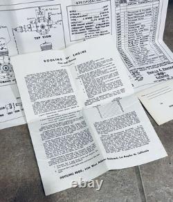 Dooling 29 Tether Car Model Airplane Engine with Box and Original Paperwork