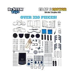 Dr. STEM Toys Model Engine Kit for Boys & Girls Ages 12+ Realistic Replica F