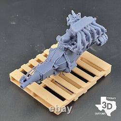 EFI Ford 300 Inline 6 model engine resin 3D printed 124-18 scale