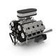 Enjomor V8 78cc Gs-v8 Working Scale Model Engine Gas Dohc 4 Stroke Water-cooled
