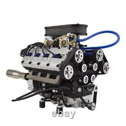 ENJOMOR V8 78CC GS-V8 Working Scale Model Engine Gas DOHC 4 Stroke Water-cooled